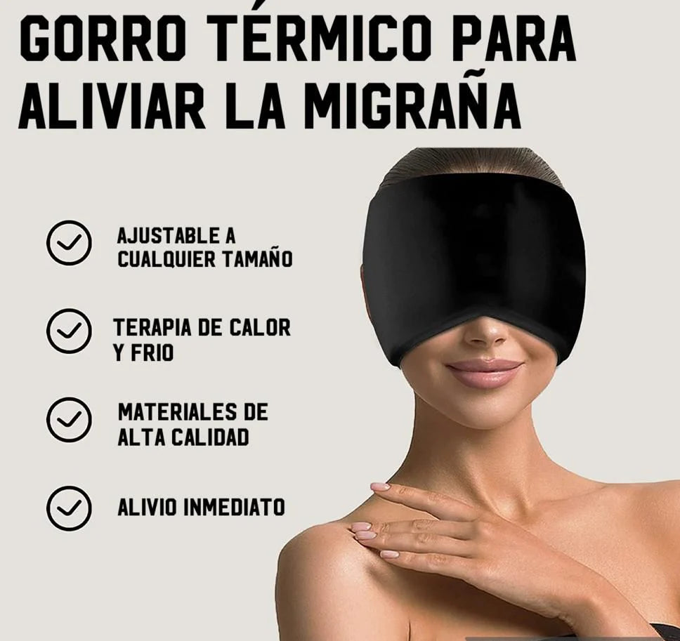 Gorro de Terapia Dual: Elimina el Dolor de Cabeza Sin Medicamentos