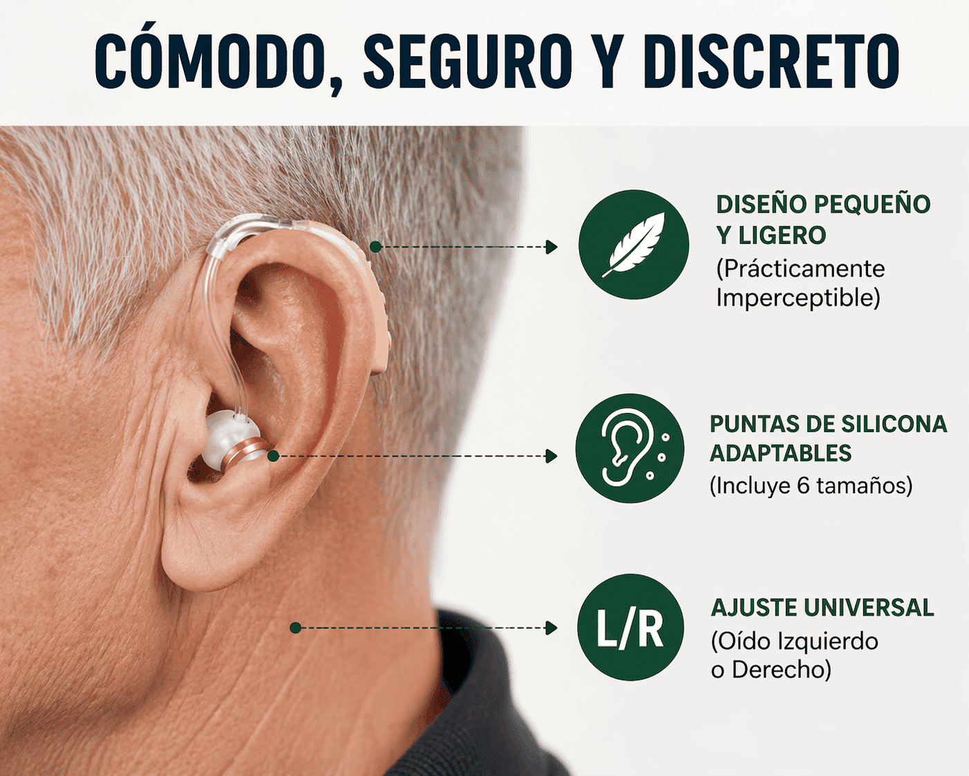 Escucha 30 Veces Mejor y Sin Pilas