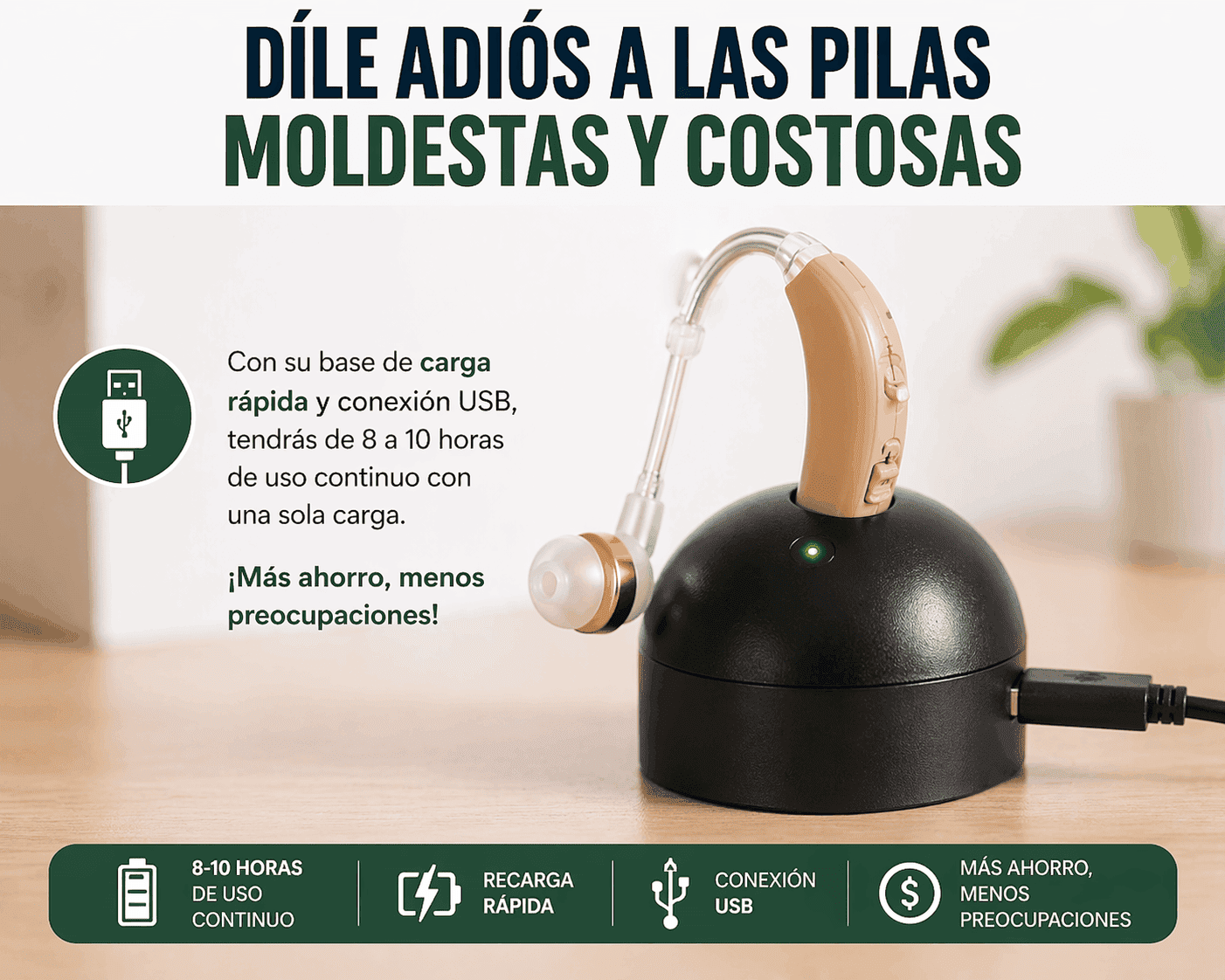 Escucha 30 Veces Mejor y Sin Pilas