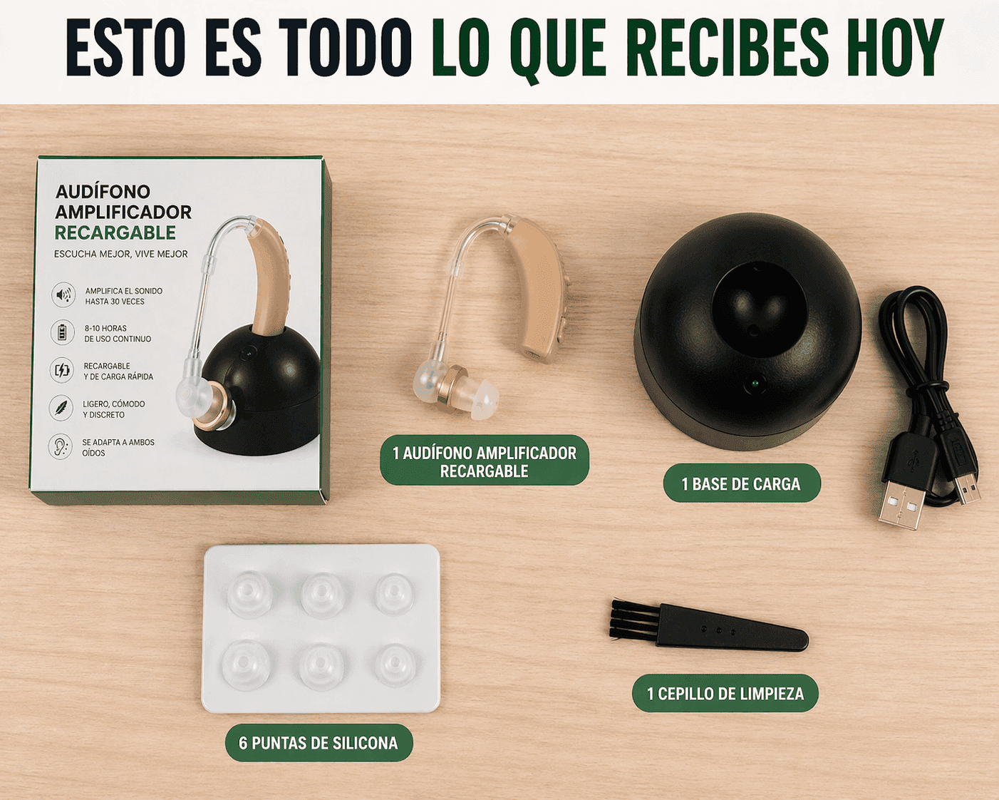 Escucha 30 Veces Mejor y Sin Pilas