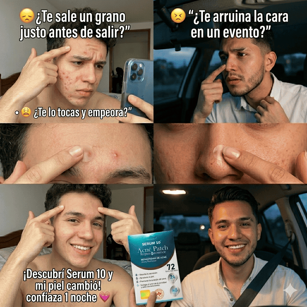 🔥 Desinflama ese grano en una sola noche y recupera tu confianza 😱