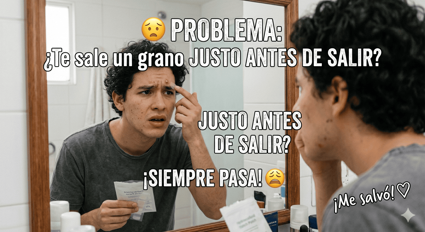 🔥 Desinflama ese grano en una sola noche y recupera tu confianza 😱